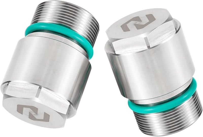 NICECNC 39mm Fork Tube Extensions 1" Stainless Steel Compatible with Harley Sportster 883 XLH883 1994 2000 2001 2002, Sportster 883 Low XL883L 2006 2007 2008 2009, See Fitments - Image 4